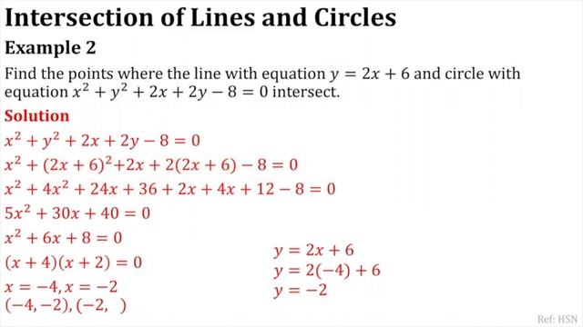 7. Intersection of Lines and Circles смотреть онлайн