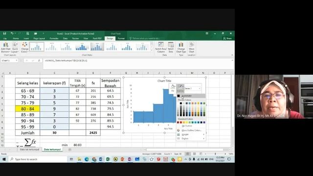 PdPR: Microsoft Excel Vs Kertas Graf: Data Terkumpul: Mencari nilai min, mod dan median смотреть онлайн