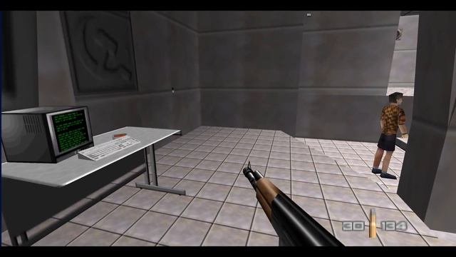 Bunker - GoldenEye on 1964 Emulator - Walkthrough Part 3 смотреть онлайн