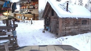 Уехал в лес.. Обзор охотничьей избы. Это я удачно зашел!