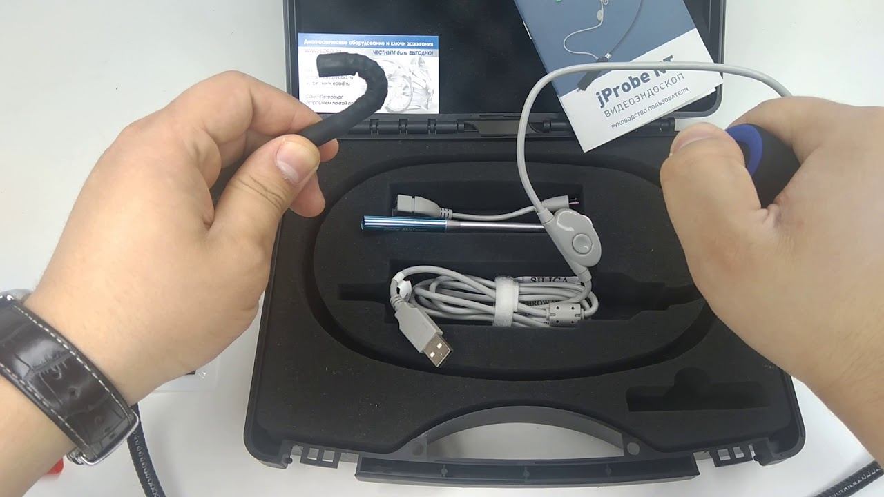 Автомобильный видеоэндоскоп jProbe NT смотреть онлайн