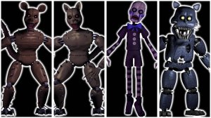 Меню EXTRA из Five Nights at Candy's 3