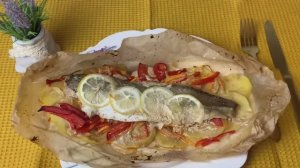 Просто заворачиваю РЫБУ в пергамент и кладу в духовку! Вкуснота невероятная!