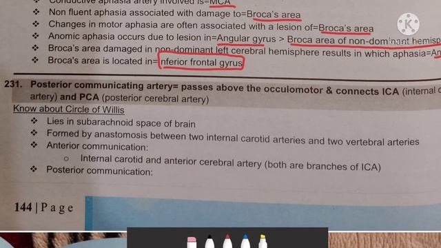 Fcps Rafi Points | point 229 to 233 | Neurology #fcps #fcpsquestionbank смотреть онлайн
