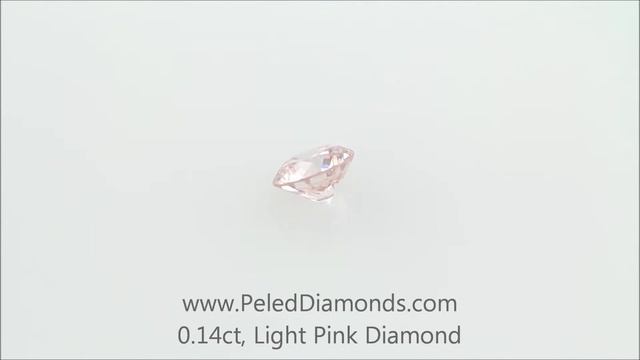 Light Pink Diamond, 0.14 Carat
