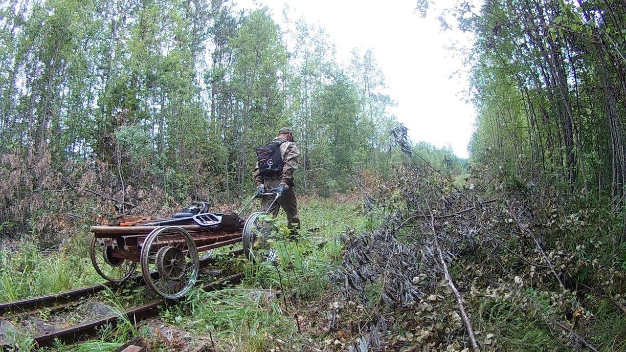 Металлолом в тайге! Вдоль всё той же УЖД. смотреть онлайн