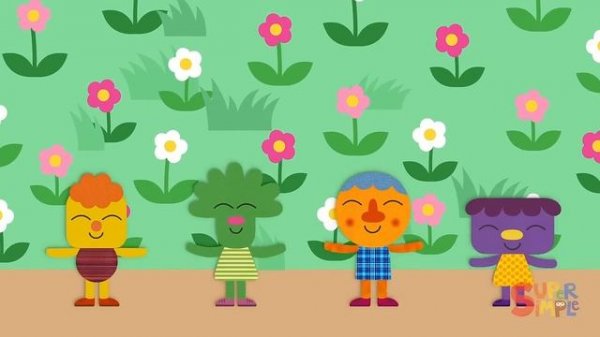 Crawl Like A Caterpillar 🐛 _ Noodle & Pals _ Songs For Children. Насекомые. Insects.