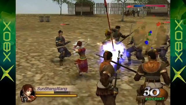 Dynasty warriors 3 Xbox Classic Gameplay
