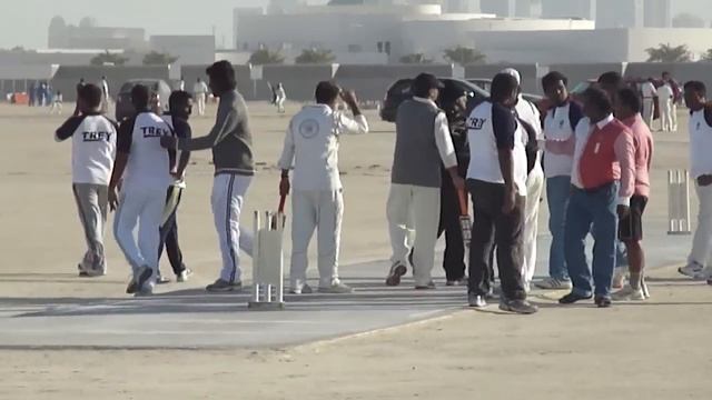 Fight at Qatar Tamil Sangam Cricket Cup final смотреть онлайн
