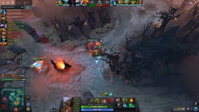 Dendi - Pudge gameplay [7564 MMR] | 12 min Godlike | Time to Pudge | Patch 7.05 смотреть онлайн