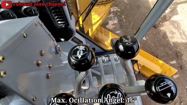 New heavy equipment motor grader-SEM922 Motor grader blade hidrolik SEM922AWD Caterpillar design смотреть онлайн