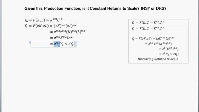 Returns to Scale Overview - Definition & Discussion - Intermediate Macroeconomics смотреть онлайн