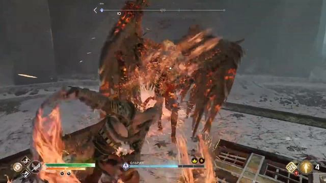 God of War Валькирия Ольрун на Боге Войны\макс сложн смотреть онлайн