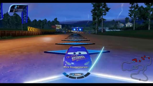 Тачки 3 (Xbox 360) - Гонка - Высокая Сложность - Гоночный погром в овраге грома - Бобби Вжик смотреть онлайн