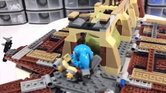 Lego 75020 Jabba’s Sail Barge (2013) build and review summary смотреть онлайн