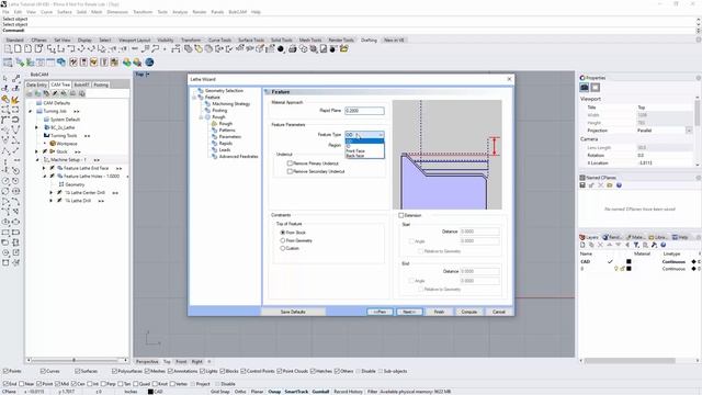 BobCAM for RHINO | Video 9 Lathe Tutorial смотреть онлайн
