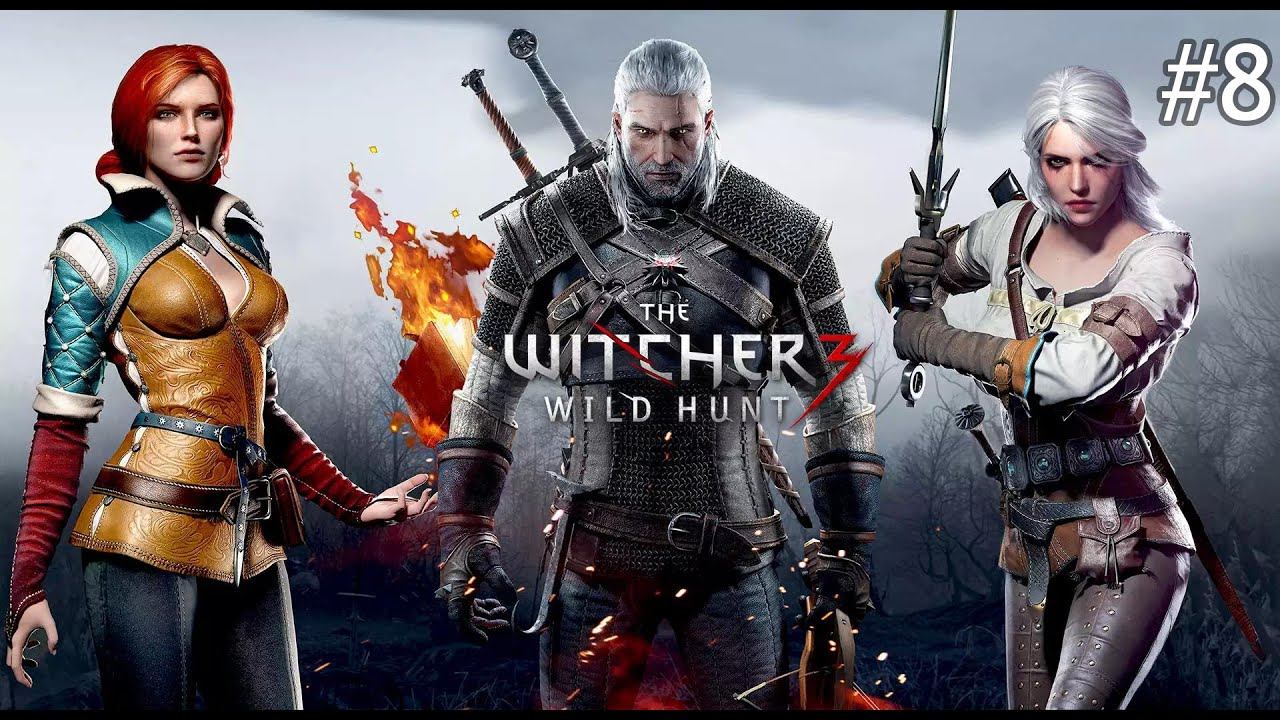 Подробное прохождение Witcher 3 Ведьмак 3 на Русском PС60fps Часть 8 смотреть онлайн