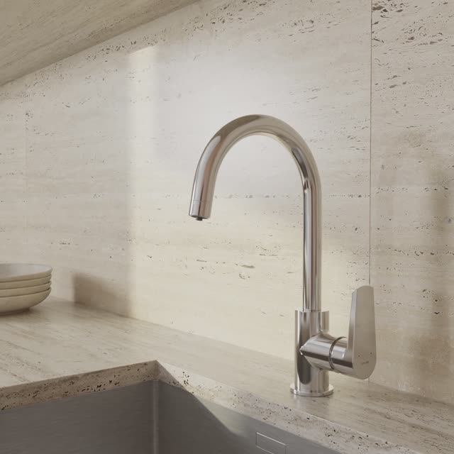 Смеситель для кухни MODUO с фильтром хром (Арт. A64839) смотреть онлайн