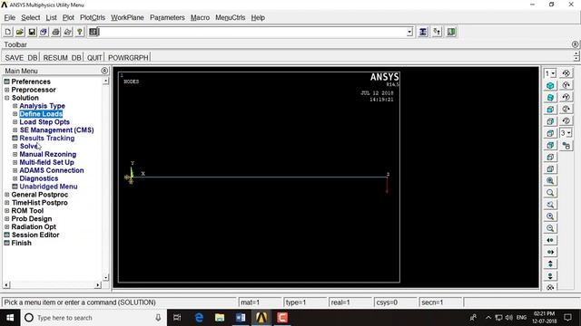 ANNA UNIVERSITY SIMULATION LAB CANTILEVER BEAM TUTORIAL смотреть онлайн