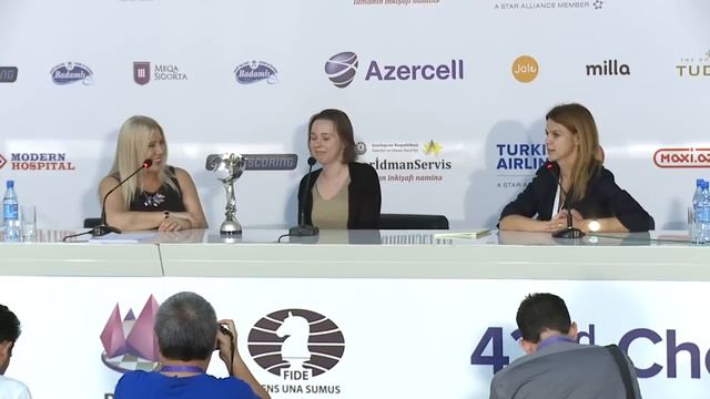 Day 9. Press conference with Muzychuk Mariya, team Ukraine смотреть онлайн