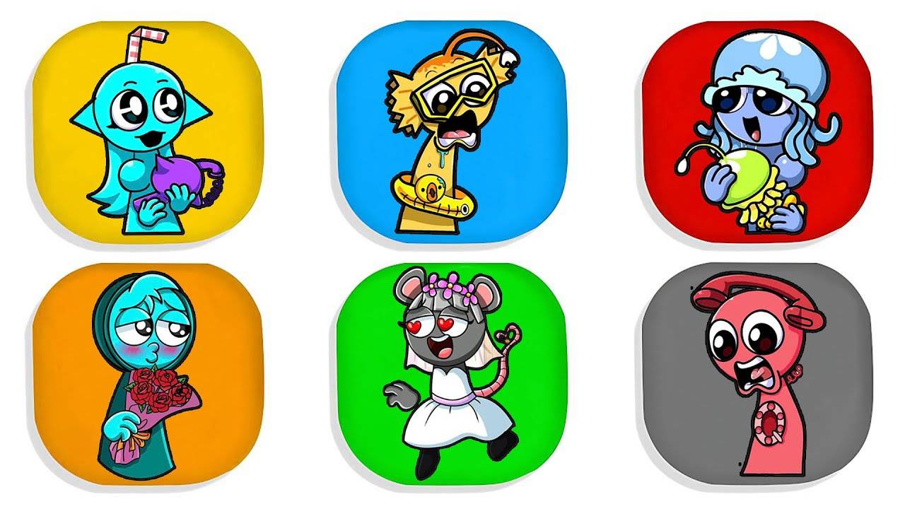 УГАДАЙТЕ, какой персонаж Спрунки выйдет из кубиков. Этап 17 Орен х Пинкки смотреть онлайн