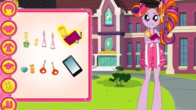 Equestria Mezunlari DressUp 2015 (Эквестрия одевалка к Экзамену) смотреть онлайн