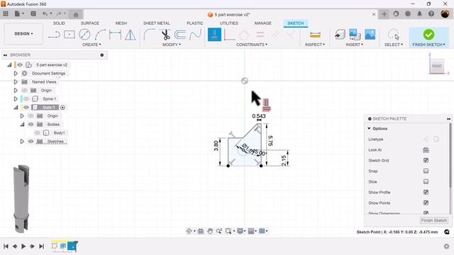 Fusion 360 - Learn to model and assemble a Carabiner | Rep no. 31 смотреть онлайн