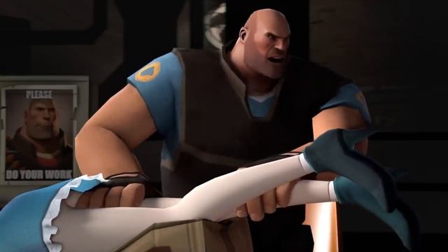 Team Fortress 2 Представляем класс пулемётчик смотреть онлайн