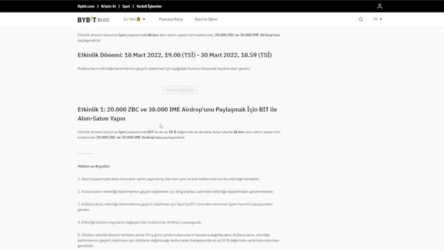 Bybit Launchpool ve Türk Kullanıcılara ÖZEL AIRDROP! Bybit Launchpool ile ZBC ve IME Token Kazan! смотреть онлайн