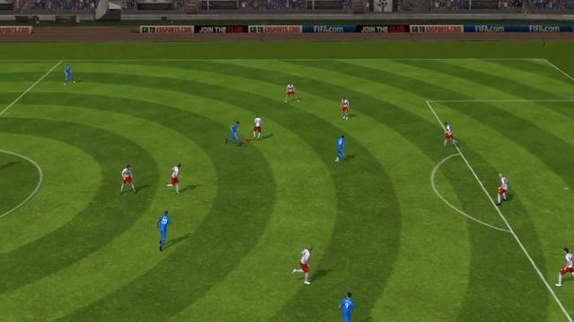 FIFA 13 iPhone/iPad - SaintMarteen FC vs. Polonia смотреть онлайн