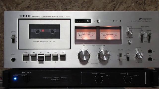 Trio KX-9000 cassette deck смотреть онлайн