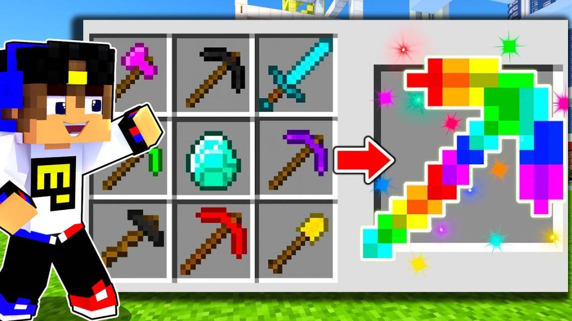 КАК СКРАФТИТЬ КИРКУ БОГА ! КИРКА НУБА ПРОТИВ КИРКА ПРО в МАЙНКРАФТ ВИДЕО ТРОЛЛИНГ MINECRAFT Евгенбро смотреть онлайн