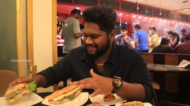 Ham burger,Beef Burger & cinnamon roll - Bakers street,Pondicherry смотреть онлайн