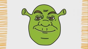 Как нарисовать Шрека