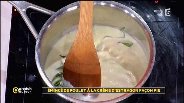 Recette de Farida : Emincé de poulet à la crème d'estragon façon "pie" смотреть онлайн