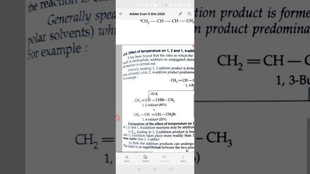 Electrophilic addition reactions of dienes--1,2 and 1,4 addition products(B.Sc1) смотреть онлайн