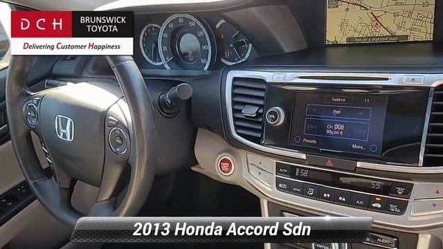 Used 2013 Honda Accord Sdn EX-L, North Brunswick Town, NJ BTK0801 смотреть онлайн