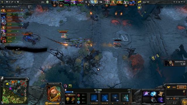 NAVI OG - BROOD vs OVER 9000 RANGED DPS - DreamLeague Dota 2 смотреть онлайн