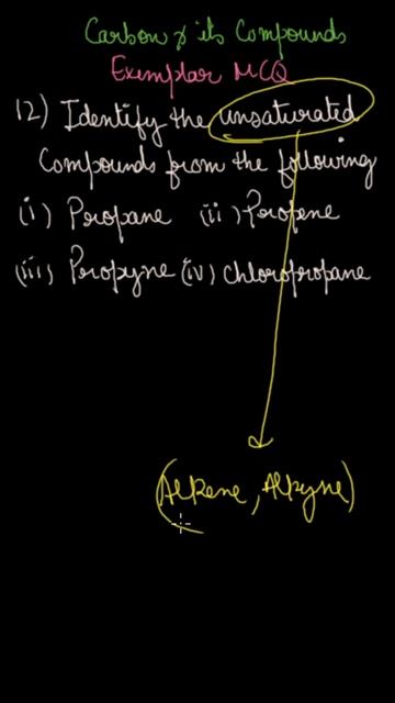 CBSE 10 | CARBON AND ITS COMPOUNDS | EXEMPLAR MCQ # 12 | BEST TRICK FOR BOARDS EXAM смотреть онлайн