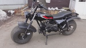 Мотоцикл СКАУТ-11 (Ижтехмаш), с вариатором и реверсом.