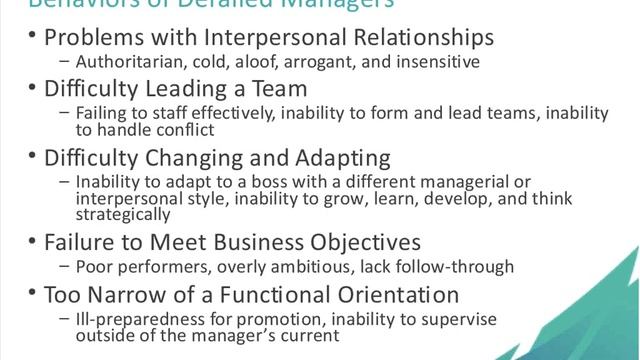 Helping Leaders and High Potentials Avoid Derailment смотреть онлайн