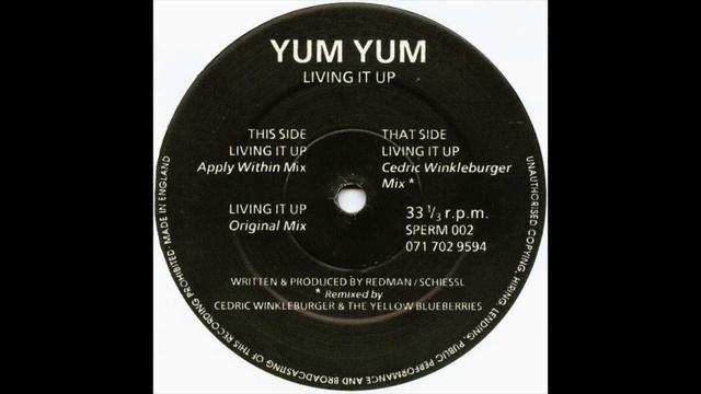 Yum Yum - Living It Up (Original Mix) (1993) смотреть онлайн