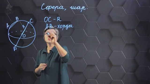 71. Сфера, шар.11 класс смотреть онлайн