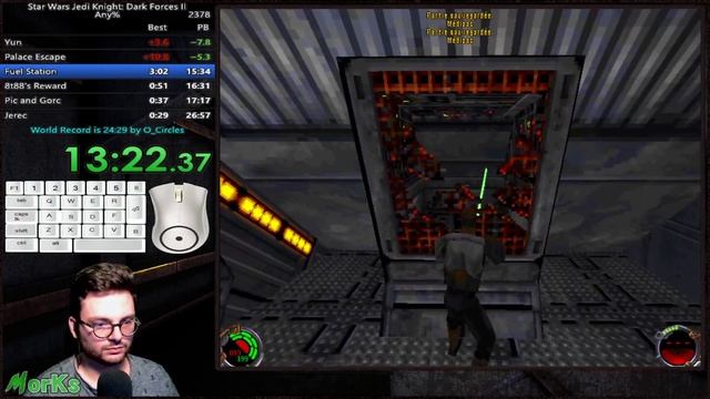 Star Wars Jedi Knight: Dark Forces II - Any% speedrun in 26m34s смотреть онлайн