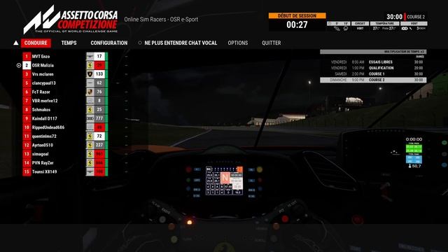 Nurburgring on the heavy rain - Assetto Corsa Competizione Xbox смотреть онлайн