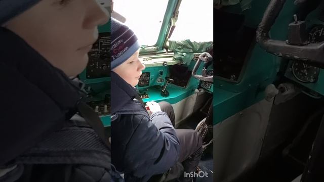 Ту 154! Как внутри?