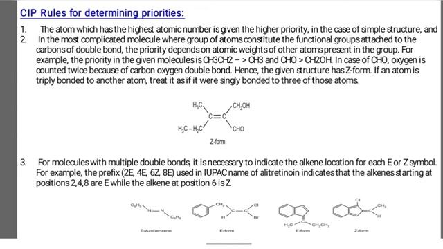 NOMENCLATURE OF GEOMETRICAL ISOMERS | PHARMACEUTICAL ORGANIC CHEMISTRY- III | SSJCOP смотреть онлайн