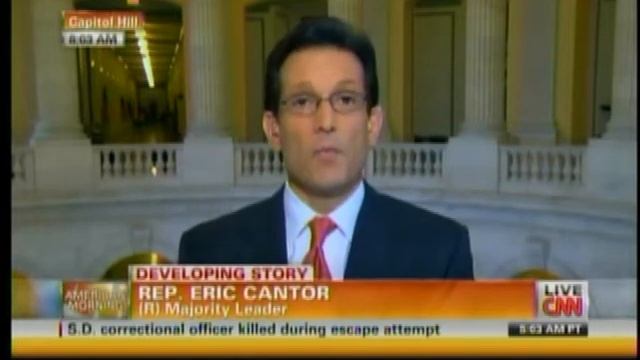 Majority Leader Eric Cantor: Our Focus Should Be On Creating Jobs, Not Raising Taxes смотреть онлайн