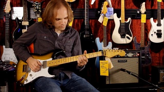 Mesa Boogie Mini Rectifier 25 Recto-Verb 1x12 combo amp Quick Demo смотреть онлайн