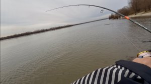 ПЕРВАЯ РЫБАЛКА с берега 2025! г. Новосибирск, р. Обь 
#рыбалка #спиннинг #рыбалкавидео